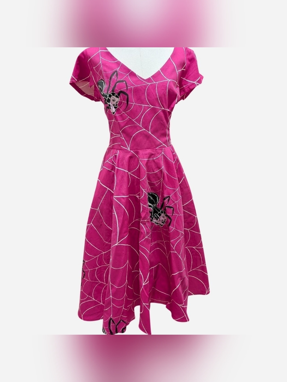 Vixen by Micheline Pitt x Mean Girls Spiderweb Swing Dress (XL)‼️Open to Offers - Picture 6 of 8